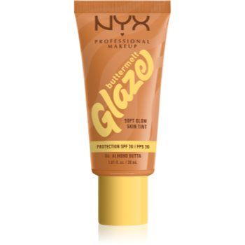 NYX Professional Makeup Buttermelt Glaze tonic fluid iluminator SPF 30