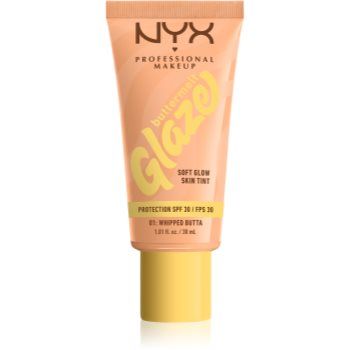 NYX Professional Makeup Buttermelt Glaze tonic fluid iluminator SPF 30