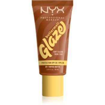 NYX Professional Makeup Buttermelt Glaze tonic fluid iluminator SPF 30