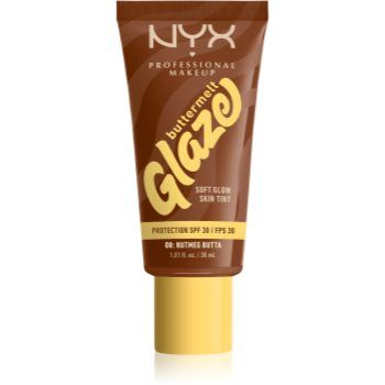 NYX Professional Makeup Buttermelt Glaze tonic fluid iluminator SPF 30