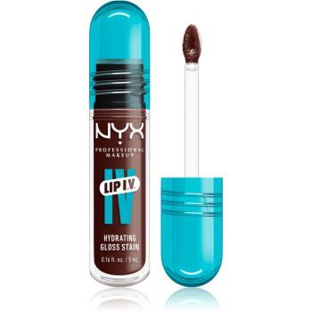 NYX Professional Makeup Lip IV luciu de buze rezistent cu efect de hidratare