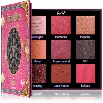 Rude Cosmetics The Spell Book paletă cu farduri de ochi