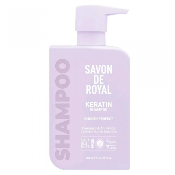 Savon de Royal sampon cu Keratina pentru Par Reconstructie si Stralucire Purple 500 ml