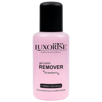 Soak-Off Remover Strawberry LUXORISE, 500ml