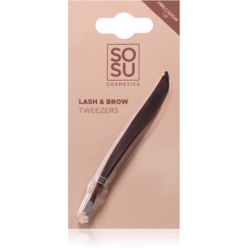 SOSU Cosmetics Lash and Brow Tweezers penseta pentru sprâncene