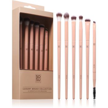 SOSU Cosmetics Luxury Brush Eye Collection set cadou