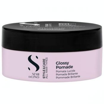 Ceara de Stralucire cu Fixare Puternica - Alfaparf Milano Style & Care Glossy Pomade, 90 ml