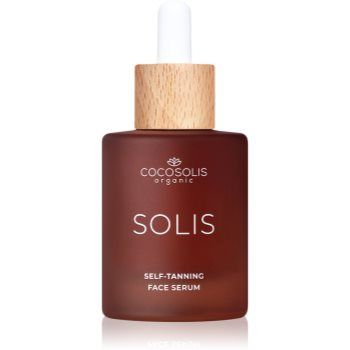 COCOSOLIS SOLIS Self-Tanning Face Serum ser autobronzant pentru fata