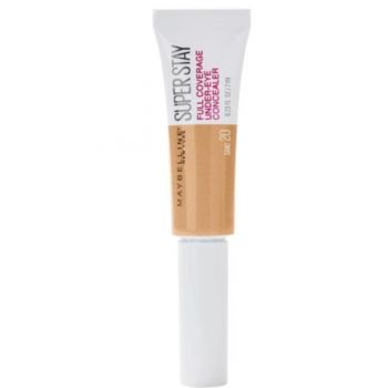 Corector lichid Maybelline New York SuperStay Full Coverage, 20 Sand, 6 ml