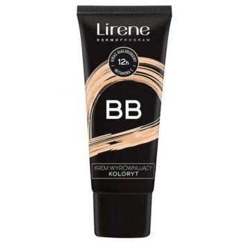 Crema hidratanta BB pentru echilibrarea nuantei tenului, Nude Lirene, 30 ml