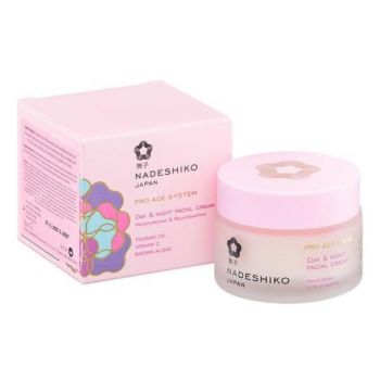 Crema pentru zi si noapte, cu efect de intinerire Nadeshiko, 50 ml