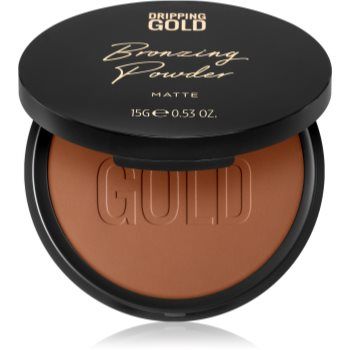 Dripping Gold Luxury Tanning Bronzing Powder pudra compacta pentru bronzat corp si fata