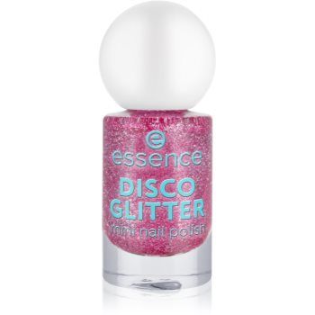 essence DISCO GLITTER lac de unghii mini