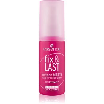 essence Fix & LAST MATTE spray de fixare si matifiere make-up