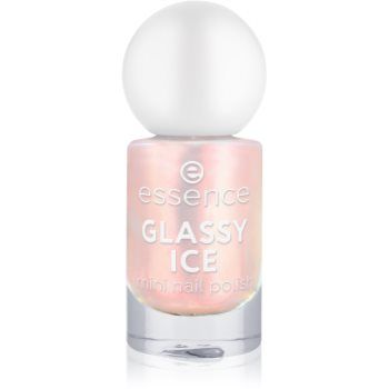 essence GLASSY ICE lac de unghii mini