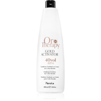 Fanola Oro Therapy Gold Activator lotiune activa 12% 40 vol.