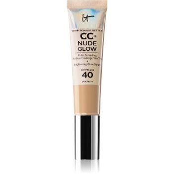 IT Cosmetics Your Skin But Better CC + Nude Glow Fond de ten iluminator SPF 40