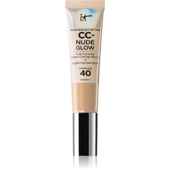 IT Cosmetics Your Skin But Better CC + Nude Glow Fond de ten iluminator SPF 40