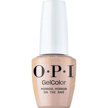 Lac de Unghii Semipermanent Hema-Free OPI'm Dreaming Collection  - OPI Gel Color, nuanta Mirror, Mirror on the Awe, 15 ml