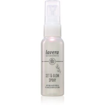 Lavera Set & Glow Spray spray pentru fixare pentru o piele mai luminoasa