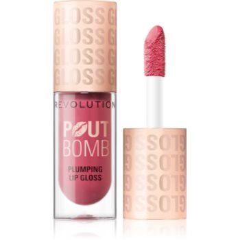 Makeup Revolution Pout Bomb lip gloss cu efect de crestere