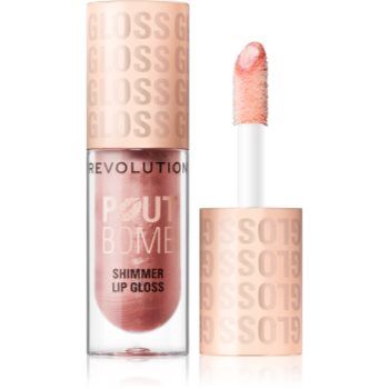 Makeup Revolution Shimmer Gloss Luciu de Buze sclipitor