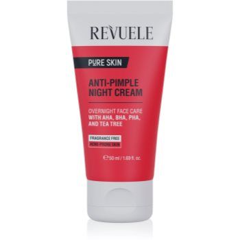 Revuele Pure Skin Anti-Pimple crema de noapte impotriva acneei