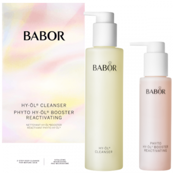 Set demachiere Babor HY-ÖL Cleanser Phyto HY-ÖL Booster Reactivating 200+100ml