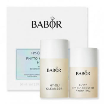 Set mini demachiant Babor HY-ÖL Cleanser Phyto HY-ÖL Booster Hydrating 1x50ml 1x30ml