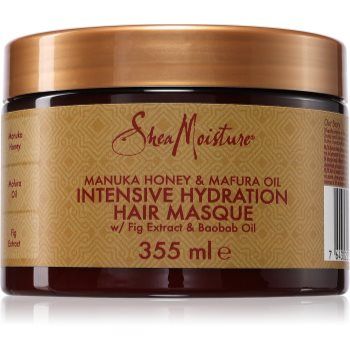 Shea Moisture Manuka Honey & Mafura Oil masca pentru hidratare intensa pentru păr