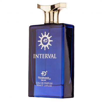 Apa de parfum Interval, Fragrance Deluxe, Unisex - 100ml