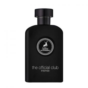 Apa de parfum The Official Club Intense, Maison Alhambra, Barbati - 100 ml - inspirat din Armaf Club De Nuit Intense