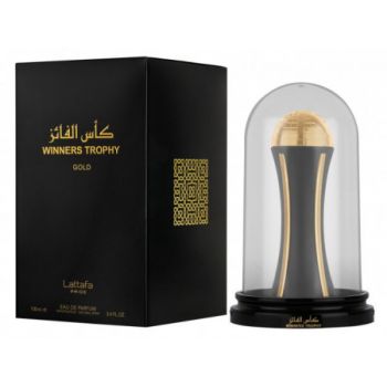 Apa de parfum Winners Trophy Gold, Lattafa, Femei -100 ml