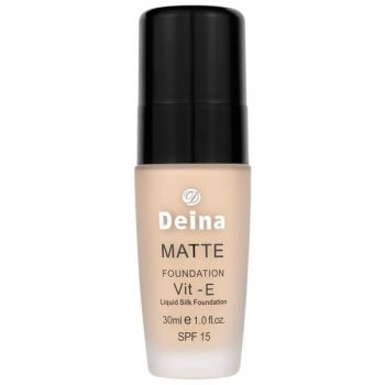 Fond de Ten Matifiant - Deina Matte Foundation Vit - E, nuanta 1325 01, 30 ml