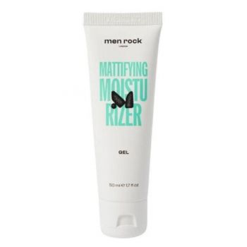 Gel ingrijire pentru fata Men Rock Mattifying Moisturizer Gel, 50 ml