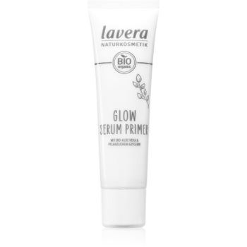 Lavera Glow Serum Primer baza pentru machiaj cu efect de hidratare