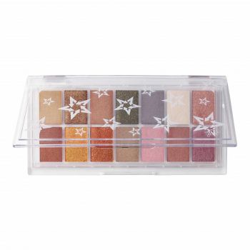 Paleta farduri de pleoape, Kat Von D, Planet Fanatic, Vegan, Recyclable, 14 farduri