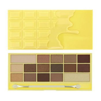 Paleta farduri de pleoape, Makeup Revolution, I Heart Makeup Palette Chocolate, Chocolate White