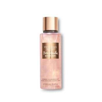 Spray de corp stralucitor, Victoria's Secret, Bare Vanilla Shimmer, Vanilie, 250 ml