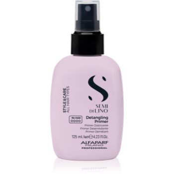 Alfaparf Milano Semi di Lino Style&Care Detangling Primer cremă pregătitoare pentru păr înainte de coafare pentru par usor de pieptanat