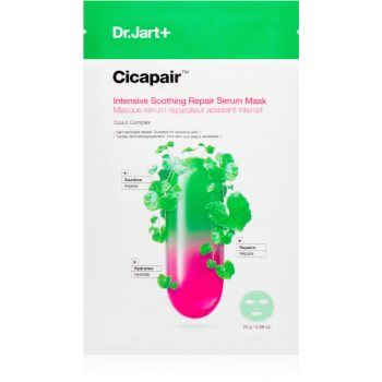 Dr. Jart+ Cicapair™ Intensive Soothing Repair Serum Mask masca de celule cu efect hidratant si linistitor