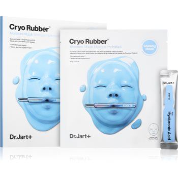 Dr. Jart+ Cryo Rubber™ with Moisturizing Hyaluronic Acid mască textilă hidratantă cu acid hialuronic