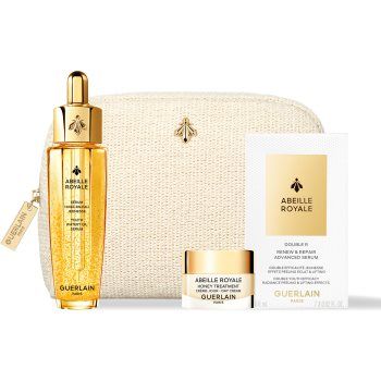 GUERLAIN Abeille Royale Age-Defying Ritual Youth Watery Oil Serum set pentru îngrijirea tenului