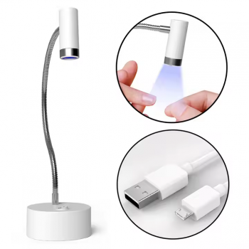 Lampa UV Led Flexibila Touch Cure Pentru Uscarea Tipsurilor Reutilizabile 3W - LPC-3W