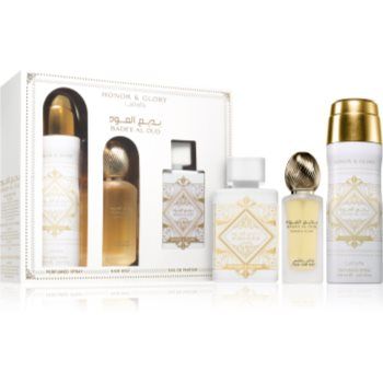 Lattafa Badee Al Oud Honor & Glory set cadou unisex