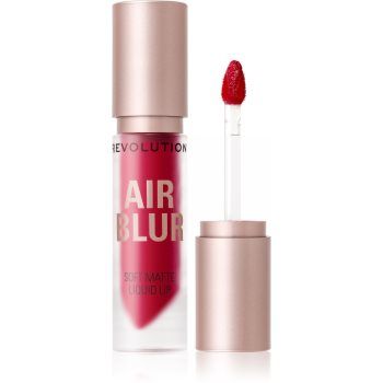 Makeup Revolution Air Blur Liquid Lipstick ruj lichid mat, cu textură lejeră