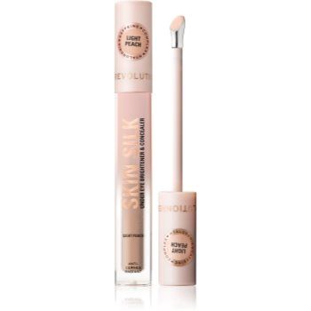 Makeup Revolution Skin Silk Under Eye Brightener & Concealer corector iluminator