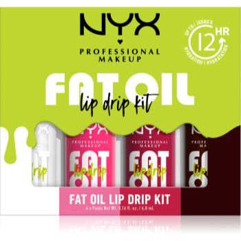 NYX Professional Makeup Fat Oil Lip Drip set îngrijire buze