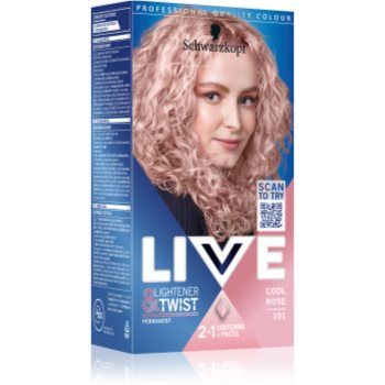 Schwarzkopf LIVE Lightener & Twist Culoare permanenta pentru par pentru decolorarea părului