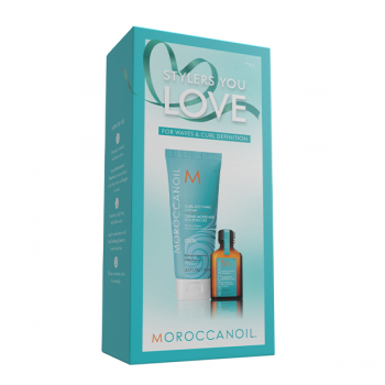 Set pentru definire bucle Moroccanoil Stylers You Love Waves & Curls Definition 75ml+15ml